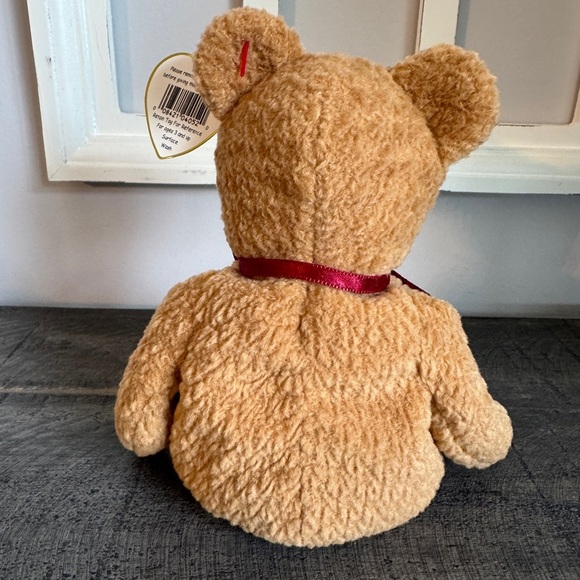 RARE Curly Beanie Baby Errors $50! Black Eyes, Brown Nose Ltd Ed, 1996/93 Tags - Picture 5 of 9